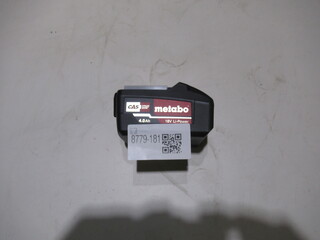 Accu 18V Metabo, Cas 4,0 ah