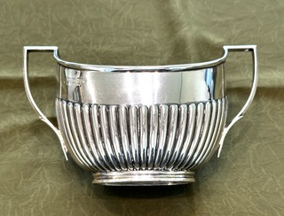 Zilveren koffieset – suiker pot