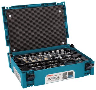 120 delig gereedschap set Makita, E-08713