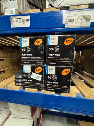 Ca. 216x Rol vlechtdraad, 124151