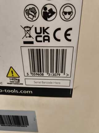 Professionele benzinehoutversnipperaar JCB Tools, JCB-CH75/00P, geel/z