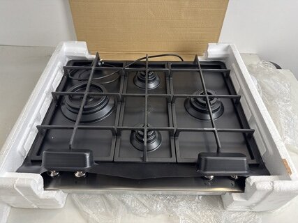 Kookplaat, Smeg, Classic PX364LDE, Roestvrijstaal