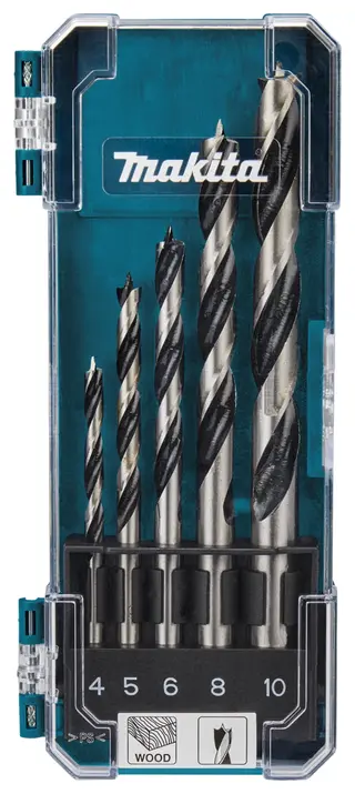 2x Houtboren-display Makita, D-72861