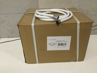 Ca. 50x Doucheslang 150 cm PVC WB, 39.3520, wit