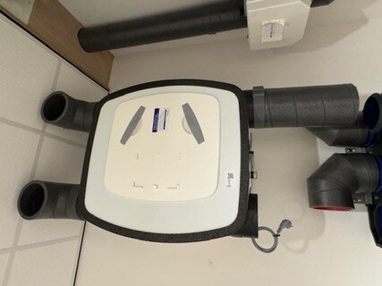 Wtw unit, HRU ECO 350 unit LR