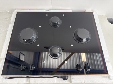 Kookplaat, Smeg, PV664LCNRDE, Zwart