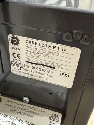 Stand alone ventilatie unit, Oxygen2, 2018