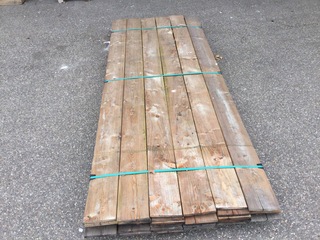 Ca. 48x Tuinplanken lang 240 cm, breed 15 cm
