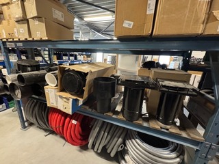 Ca. 18x Diverse dakdoorvoer