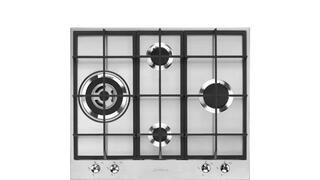 Kookplaat, Smeg, Classic PX364LDE, Roestvrijstaal