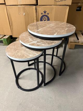 3-Delige bijzettafel