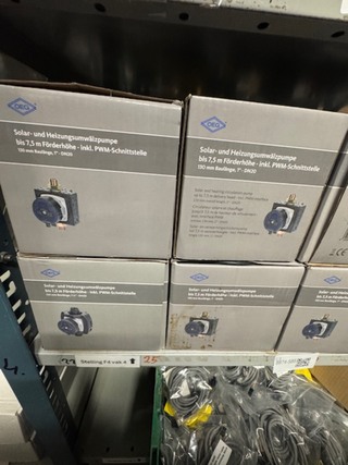 Ca. 10x Solar circulatiepomp, 512 200 106