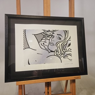 Roy Lichtenstein lithograaf ”Seductive Girl” – Limited Edition 53/15