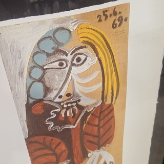 Pablo Picasso lithograaf ”Homme Assis” – Limited Edition 29/250