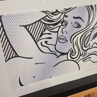 Roy Lichtenstein lithograaf ”Seductive Girl” – Limited Edition 53/15