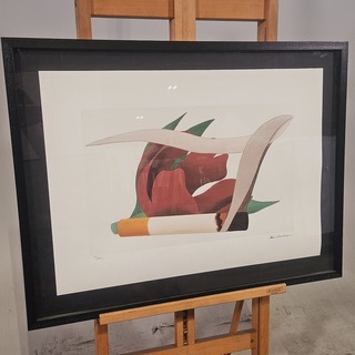 Tom Wesselman lithograaf ”Smoker IV” – Limited Edition 221/450