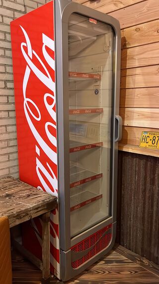 Glasdeur koelkast CoCa Cola