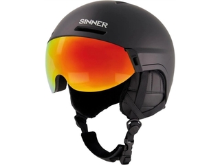 Sinner Montblanc Visor Skihelm  Zwart  Maat L