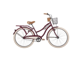 Huffy Deluxe 26 inch Cruiser fiets  Donkerrood