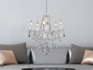 Reality Luester Kroonluchter  Chroom  excl. 5x E14