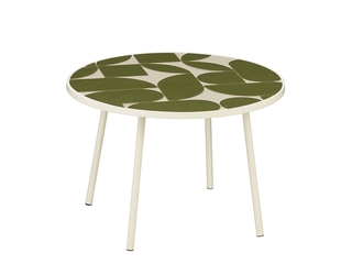 Bologna Bijzettafel donker Groen metaal 58 cm