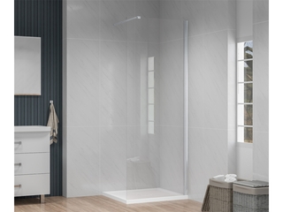 Atlantic Inloopdouche Sapelo 90×195 cm