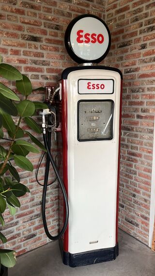 Decoratie Benzinepomp Esso
