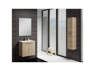 Atlantic Badkamermeubel Clara 60 cm Twee Deuren  Hout