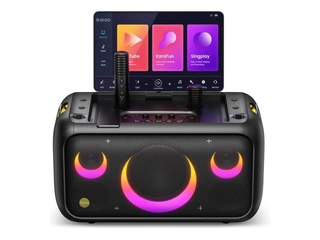 Ikarao Karaoke set Break X1  2 Draadloze Microfoons