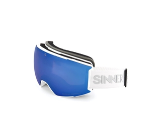 Sinner  Boreas Skibril  Mat Wit  Unisex  One Size