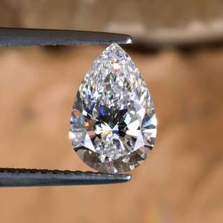 Diamant – 1.52ct Pear Cut ( IGI Gecertificeerd )