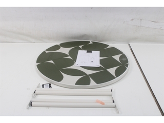 Bologna Bijzettafel donker Groen metaal 58 cm