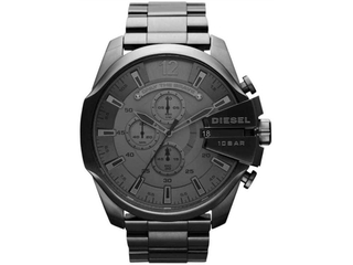 Diesel DZ4282  Horloge  Staal  Zwart  52 mm