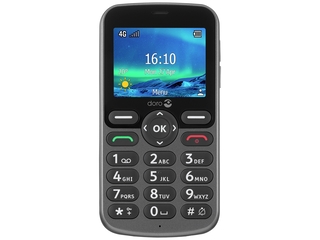 Doro 5860 Eenvoudige Seniorentelefoon  Zwart