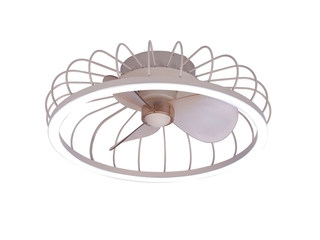 Brilliant Plafondventilator Arezzo met lamp 36W Beige