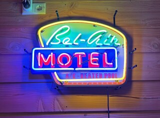 Neon Wanddecoratie, Bel-Air Motel