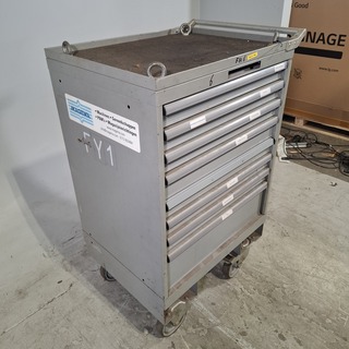 Gereedschapswagen met inhoud, Lista