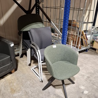 7x Vergaderstoel, O.a. Pedrali/Klöber