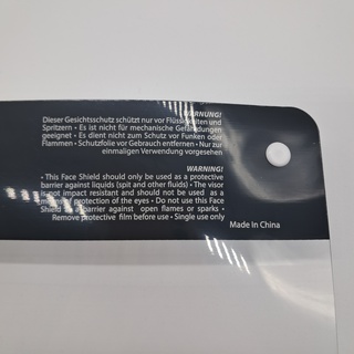 Ca. 3000x Gelaatsmasker, Uvex, 9710 PET face protection