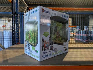 Aquarium, SuperFish, Start 30 Tropical Kit, Zwart
