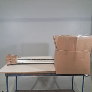 Ca. 10x Lamellen met lamellenrail