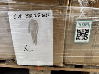 Schilders stofpak, wit