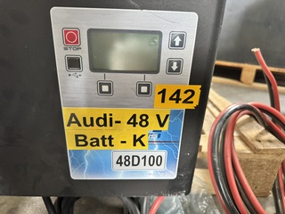 Acculader, Axima, Flexis 48D100, zwart