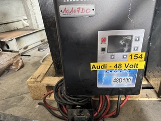 Acculader, Axima, Flexis 48D100, zwart