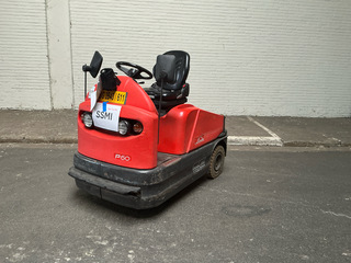 Elektro trekker, Linde, P60-Z, rood, 2007