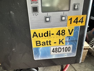 Acculader, Axima, Flexis 48D100, zwart