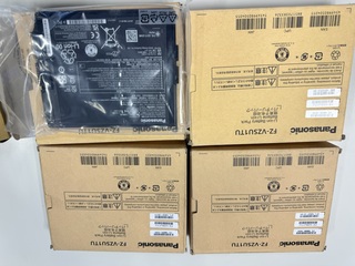 4x Accu Pack, Panasonic, FZ-VZSU1TU, zwart