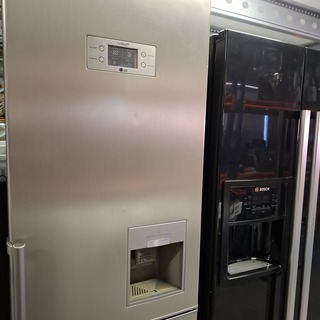 Koelvries combinatie A++, LG NO FROST, GCF399BTQA, Grijs / Chroom