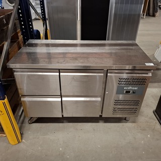 Koelwerkbank met 4 lades, Ecofrost