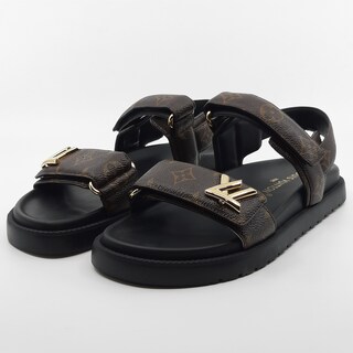 Paar sandalen, maat 37 1/2, Louis Vuitton, SC 0254